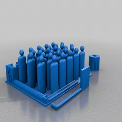 Z hoard, zombie board game counter