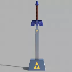 Zelda Master Sword Model
