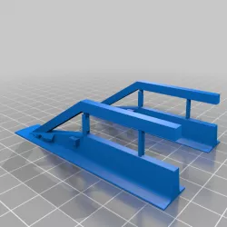 00 scale road barriers