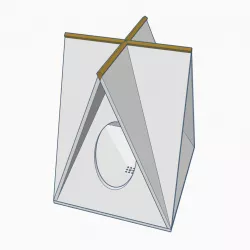 A-Frame Bird House / Feeder - Tweaked