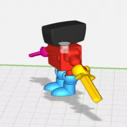 ABI Robot with Sword Arm
