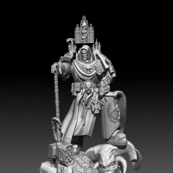 Black Templar Champion (unscaled)