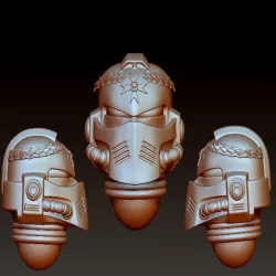 Black Templar Helmet