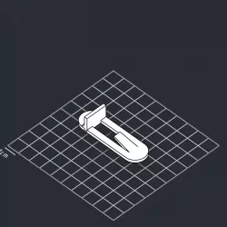 cabinet shelf clip