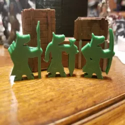 Canid Soldiers (Meeples)
