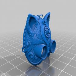 STL file Black Cat Mask 🐱・3D printer design to download・Cults