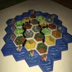 Catan-style Boardgame (magnetic version) original by Dakanzla