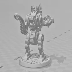 Chaos Furibundus Pattern Style Dreadnought - 28mm Robot Sci-Fi