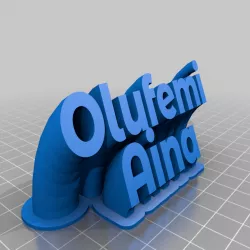 CLACEC OA custom name plate