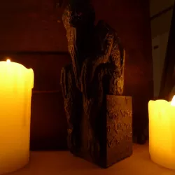 Cthulhu Statuette remix (separate parts + hidden compartment)