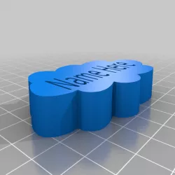 Customizable Name Block