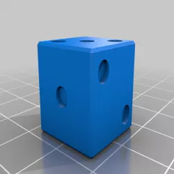D6 16mm Test Cube 