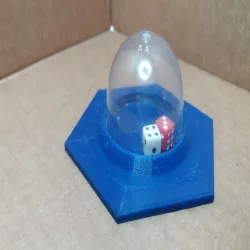 Dice Cage Tile for settlers of Catan
