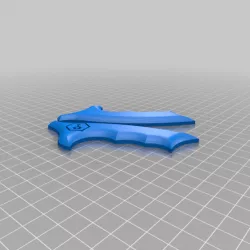 Dummy Karambit knife + grips