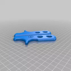 Dummy mini tac tanto knife + grips