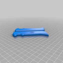 Dummy tanto knife + grips
