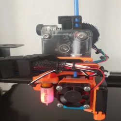 Ender 3 Direct Drive hotend with autolevel