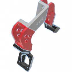 Extruder Double Fan