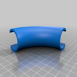 Flexible hose support
