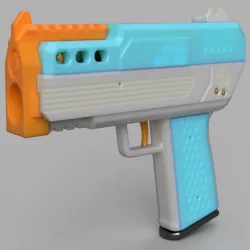 FP-68D Night Snake Compact dual cage FTW flywheel pistol foam blaster