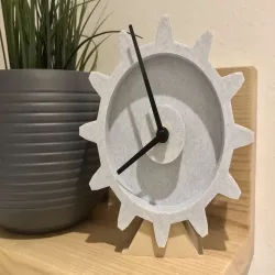 Gear clock