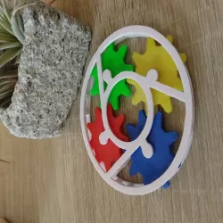 Google chrome logo coaster