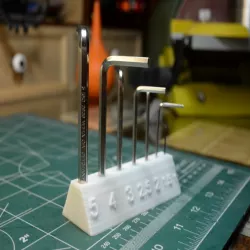 Hex key stand