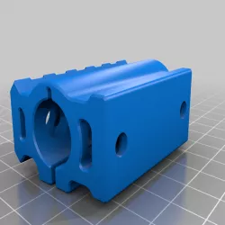 Holder for Laserpointer with picatinny rail