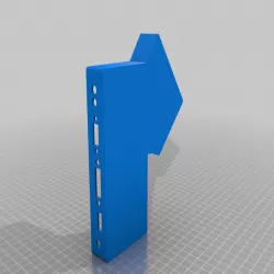 LCD Controller Case With Heatsink Slot