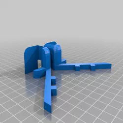 LCD Screen Mount for GEEETech i3 Pro B - remixed