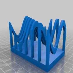 Letter Rack - Sine Waves