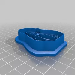 Little mole cookie cutter