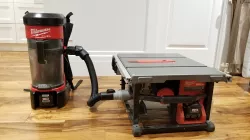 Milwakee M18 Backpack Vacuum to M18 Table Saw Adapter
