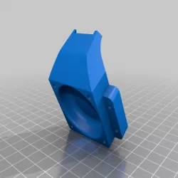 MPSMPro/V2 Stock Twin 40mm Fan Assembly With Probe Mount