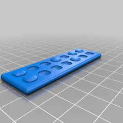 My Customized Binary Nametag - KD