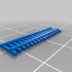 My Customized N Scale Fence