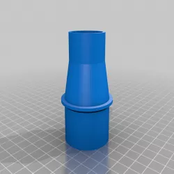 My Customized Vacuum Hose Adapter ().stl