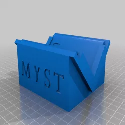 MYST Book And Holder (Ultimaker/Cura)