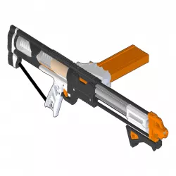 Nerf Caliburn - Raider Magwell