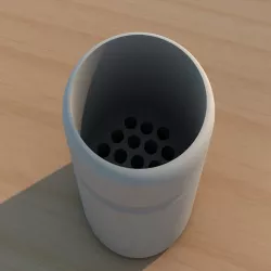 Pen and Pencil Holder with Slots
