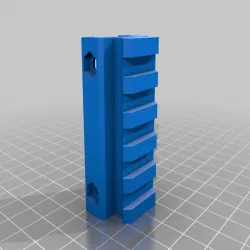 Picatinny Rail Riser - 15mm x 5 slots