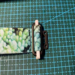 Printed DJI HD FPV adapter for goggle straps like those from folienrabe.at or other with 25mm mount