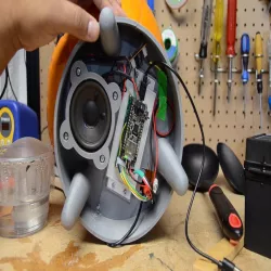 Pumpkin stand and PCB mount