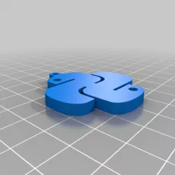 Python Logo Earring