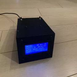 QRP Labs Clock Case for 20x4 LCD