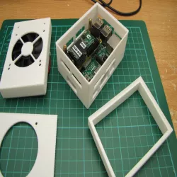 Raspberry Pi 3 modular case for DIY projects - various sizes - parametric source files included