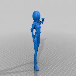 retro space lady