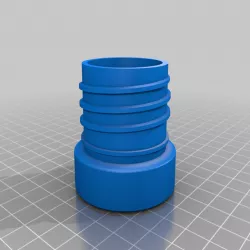 Screwed bottle cap