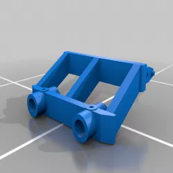 SCX10 Rear Bumper Mount .