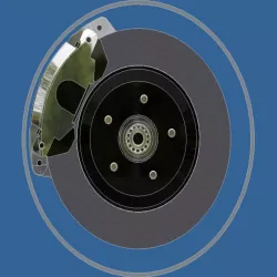 Second Gen. Camaro 13 1/2" C4 Brake Caliper Bracket